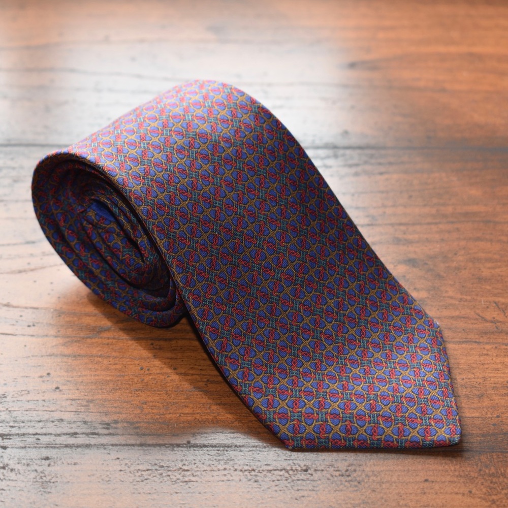 Hermès Silk Necktie